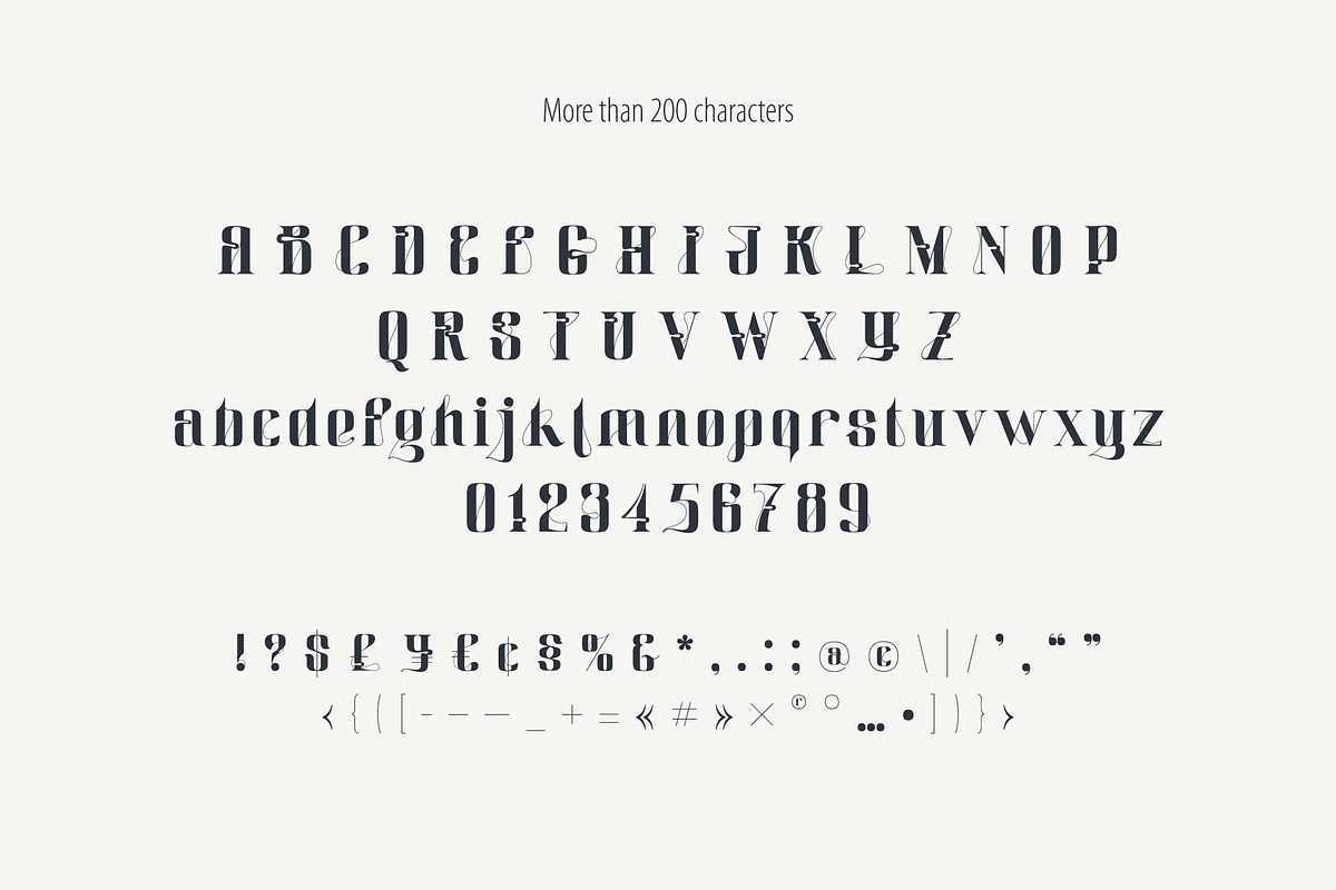 Sogia modern renaissance font, a Serif Font by kaer_shop (Photo 3 of 9)