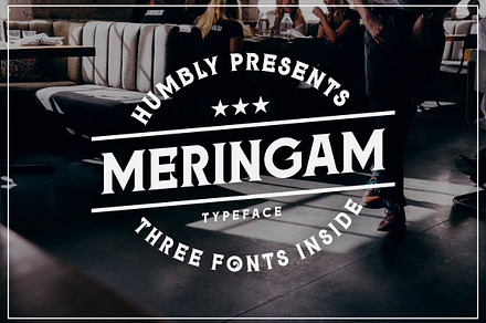 Meringam, a Serif Font by Arterfak Project