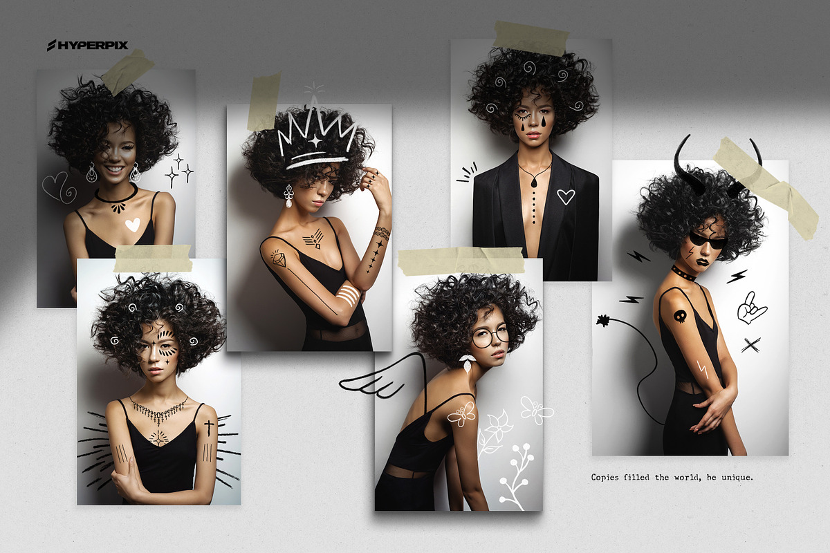 Hyper Hand Drawn - 1000 PNG Elements, an Object Graphic by Hyperpix Productions (Photo 14 of 23)
