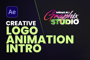 Logo Intro Light Outline Animation