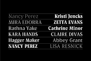 Griggs Serif, a Serif Font by Seniors (Thumbnail 6 of 8)