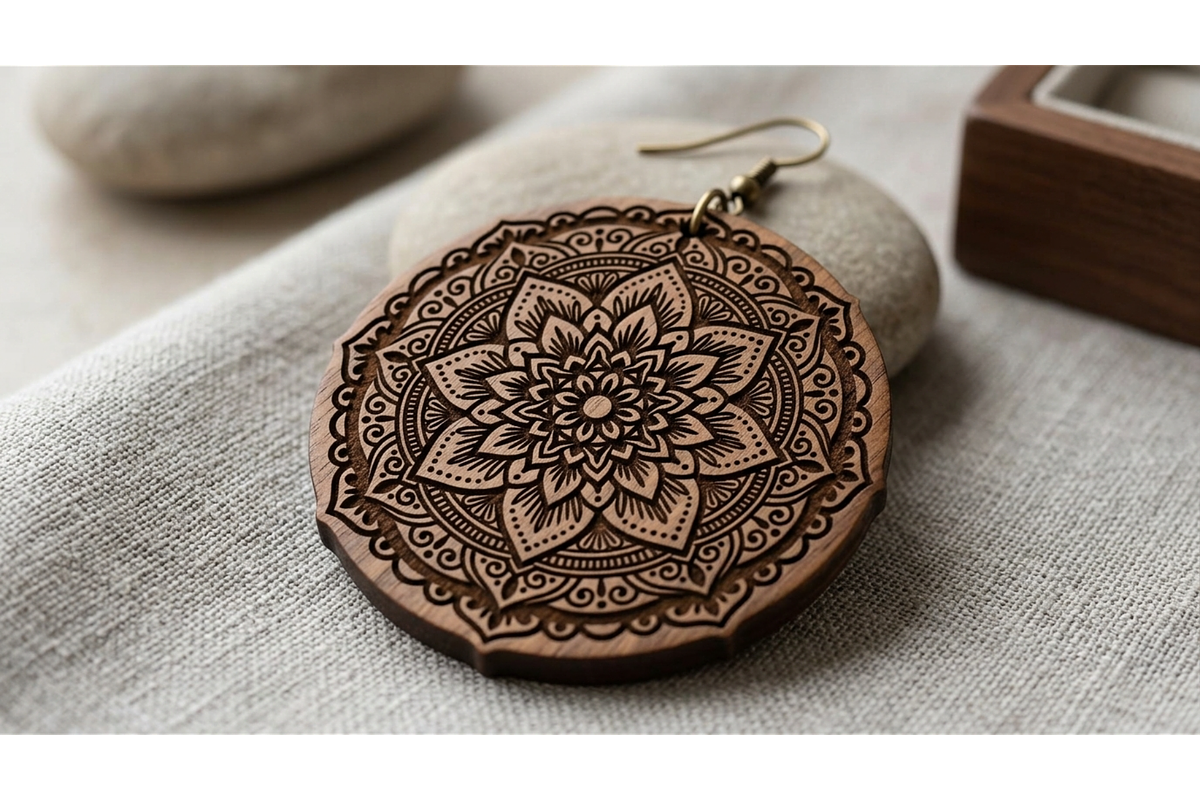 Mandala Jewelry SVG, an Object Graphic by hafijul (Photo 5 of 11)