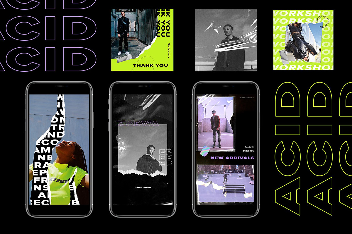 BUNDLE Social Media Templates, a Social Media Template by Stories Collective (Photo 4 of 12)