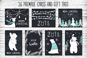 Winter adventures New Year pack, an Animal Illustration by Katya_lu (Thumbnail 6 of 11)