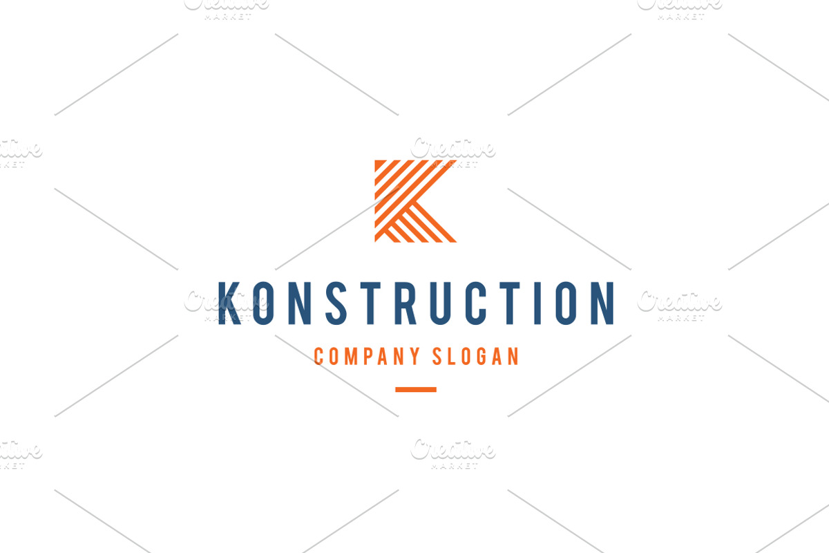 Konstruction Logo - Letter K Logo, a Branding & Logo Template by Vepix (Photo 6 of 6)