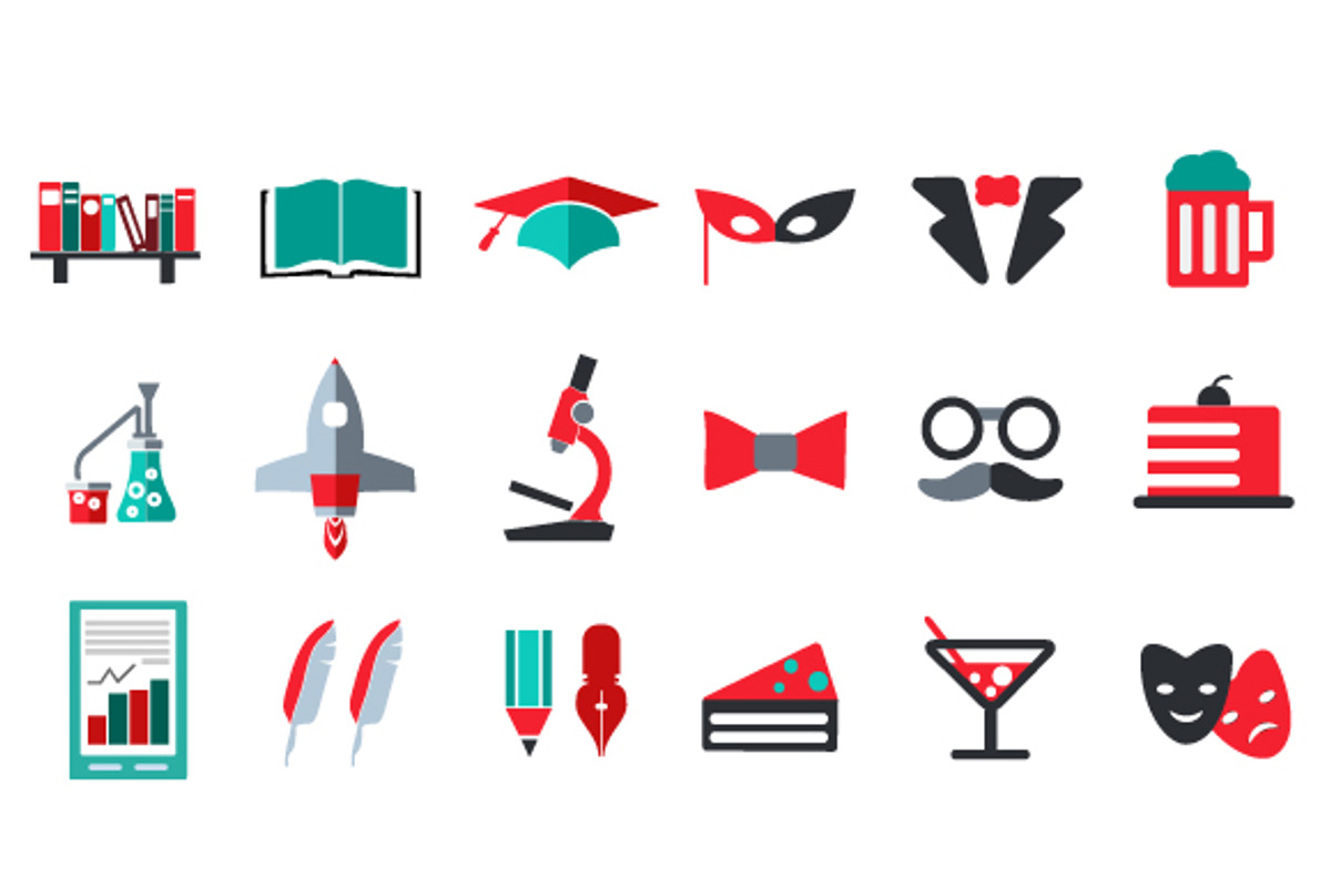 Flat icons set, an Icon by AlexZeL (Photo 2 of 2)