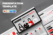 Business Plan PowerPoint Template, a Presentation Template by CreativeUP (Thumbnail 1 of 6)