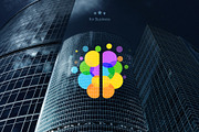 Colorful Brain Logo, a Branding & Logo Template by Artyway Logo (Thumbnail 4 of 4)