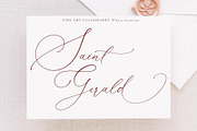 Saint Gerald//Luxury Font SALE !!!, a Handwritten Font by PeachCreme (Thumbnail 14 of 14)