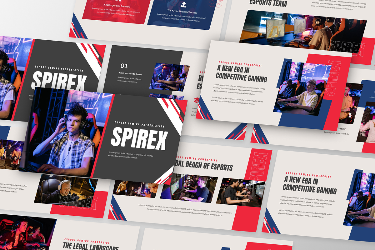 Spirex  - Esport Gaming Keynote, a Presentation Template by GraphauseProject (Photo 2 of 6)