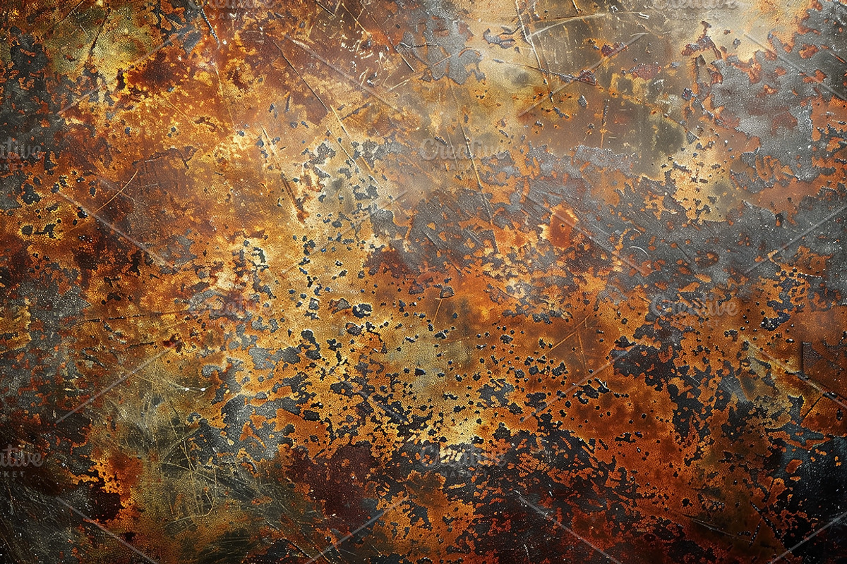 50 Rusty Metal Textures, a Texture Graphic by UnicDesign | Creative Market
