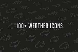 Weather Glyph Set