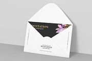 Editable Invitation Card Mockup, a Product Mockup by graphypix (Thumbnail 1 of 4)