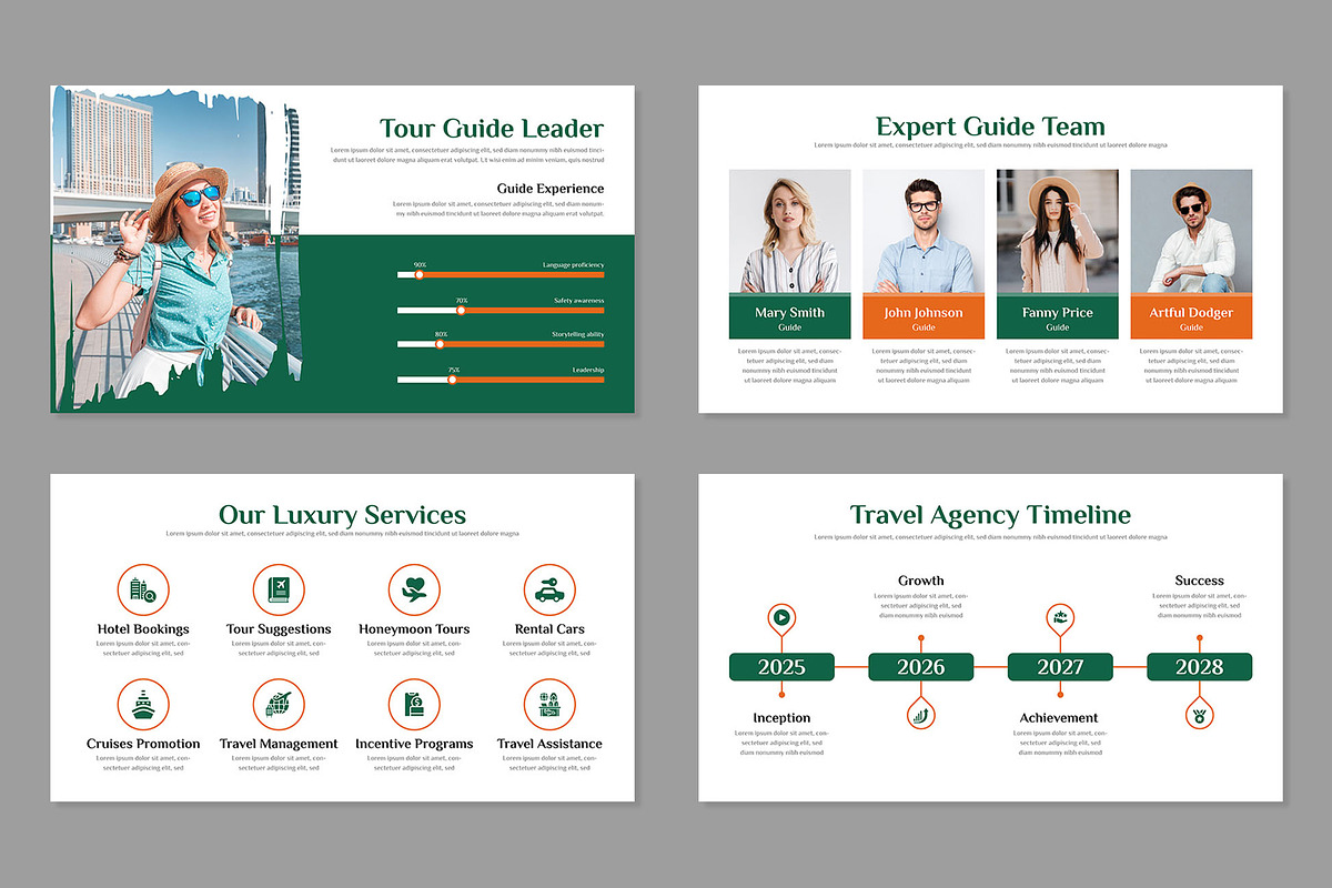 Travel Agency Presentation PPT, a Presentation Template by Mighty-Slide (Photo 4 of 6)