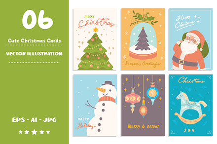 Cute Christmas Greeting Card