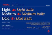 Poetria - Serif Font Family, a Serif Font by Artistic & Unique (Thumbnail 3 of 15)
