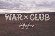 War Club Font, a Slab Serif Font by Scott Smoker (Thumbnail 1 of 5)