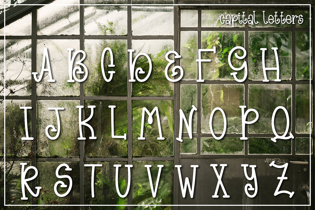 Farmhouse Garden, a Handwritten Font by Endless Time Graphics (Photo 4 of 7)