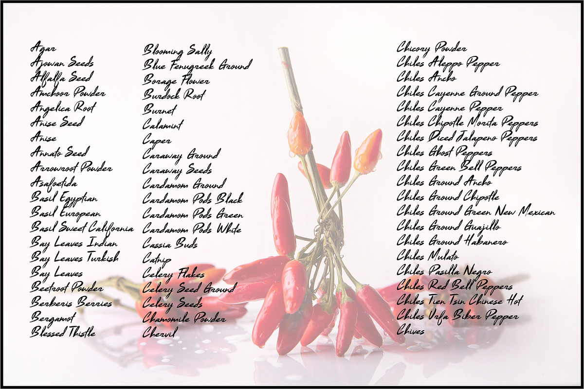 Bulk Herbs & Spices Gradients preview 3