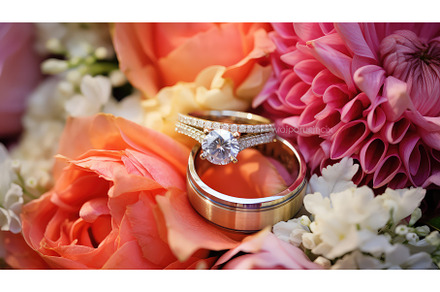 flower married wedding flowers, a Nature Photo by pikepicture