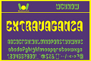 extravaganza font, a Font by weknow (Thumbnail 1 of 5)