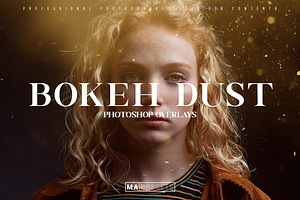 100 BOKEH DUST OVERLAYS, an Object Graphic by MaPresets