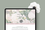 Showit Template - Wedding Website, a Websites & App Template by Press Made Modern (Thumbnail 3 of 6)