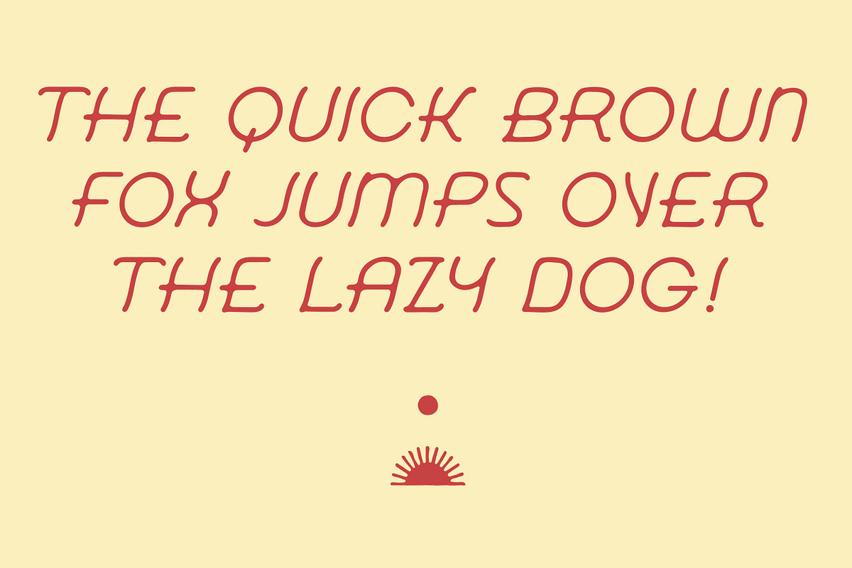 Sunfair | Slanted Sans Serif Font, a Handwritten Font by Amber Morgan (Photo 4 of 6)
