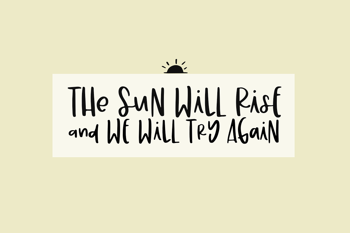 California Sunrise Font, a Font by KA Designs (Photo 12 of 15)