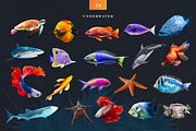 COLLAGE CREATOR «THE BEAUTY», an Object Graphic by WildStrawberry Magic (Thumbnail 12 of 30)