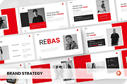 Rebas - Brand Strategy Powerpoint, a Presentation Template by SquidPixey (Thumbnail 1 of 6)