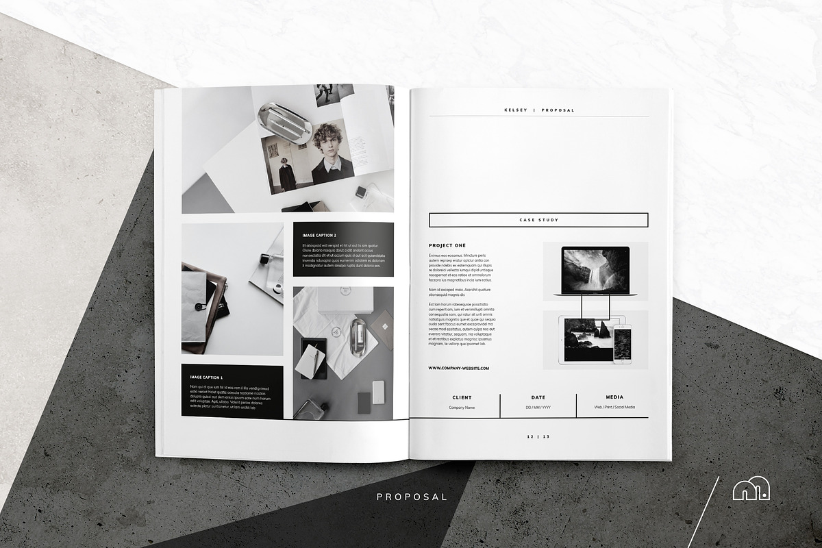 Pitch Pack - Kelsey, a Brochure Template by bilmaw creative (Photo 7 of 17)