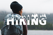 Forest Outdoors Font, a Font by vladocar (Thumbnail 3 of 9)