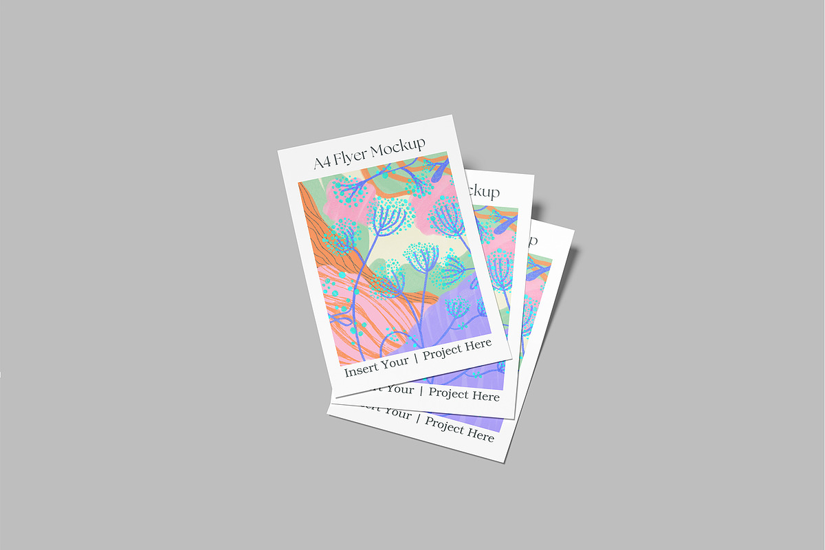 A4 Flyer Mockup, an Advertising Mockup by rizalamora (Photo 3 of 13)