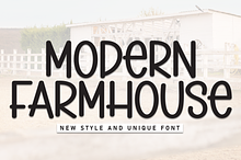 Modern Farmhouse | Script Font