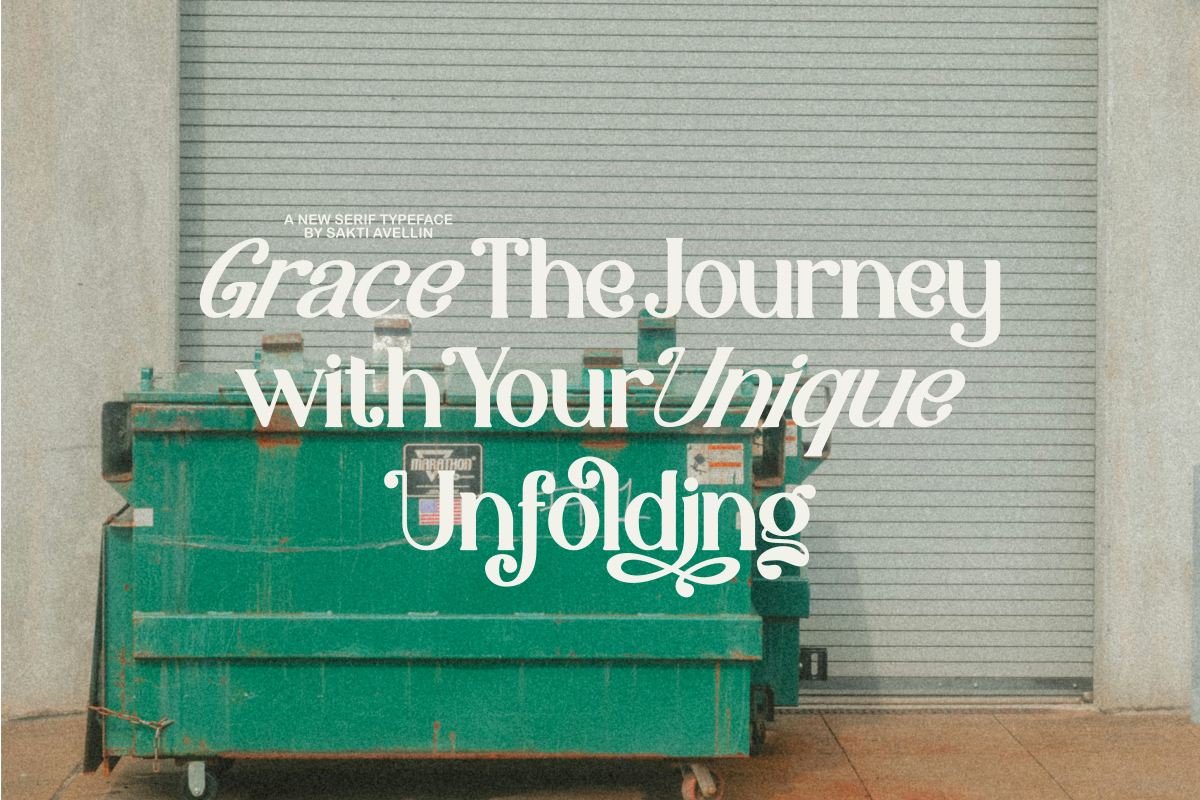 Magic Avenue - A New Serif Typeface, a Serif Font by SaktiAvellin (Photo 8 of 13)