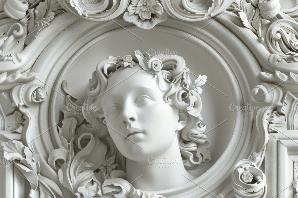 62 Rococo patterns, an Architecture Photo by Handmadefont (Photo 28 of 65)