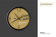 Wall Clock Mockup Template, a Product Mockup by iconisusmockup (Thumbnail 2 of 5)