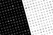 Clear Icons - Thin (500 Icons), an Outline Icon by Radesign (Thumbnail 3 of 3)