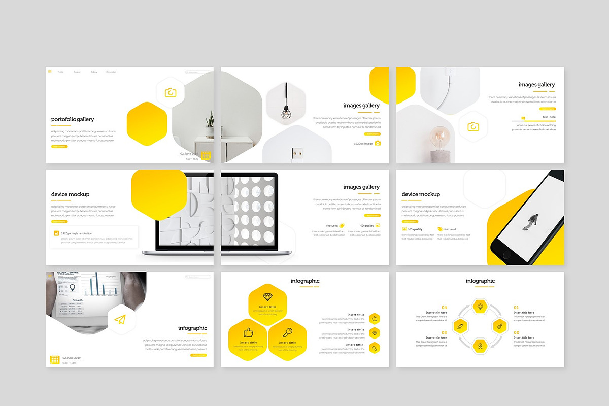 Desco - Powerpoint Template, a Presentation Template by inspirasign