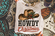 Howdy Christmas PNG,Western, a Seasonal Illustration by Libby Wishes (Thumbnail 3 of 4)