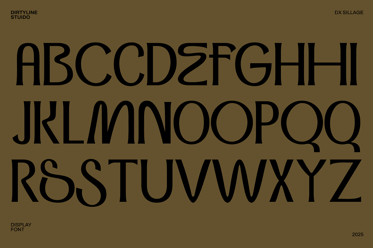 Dx Sillage Elegant Serif Font, a Serif Font by Dirtyline Studio (Photo 3 of 17)