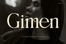 Gimen Elegant Ligature Serif Font