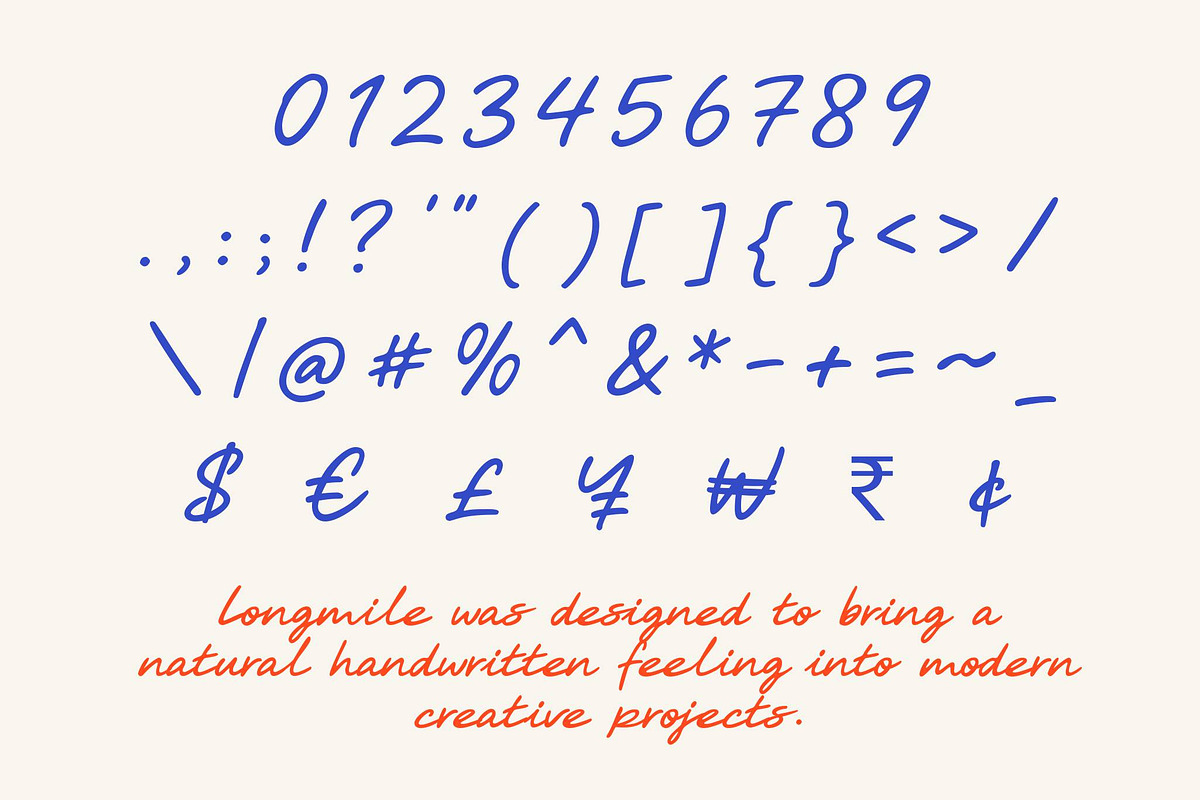 Longmile Font, a Handwritten Font by Madjack.font (Photo 9 of 12)