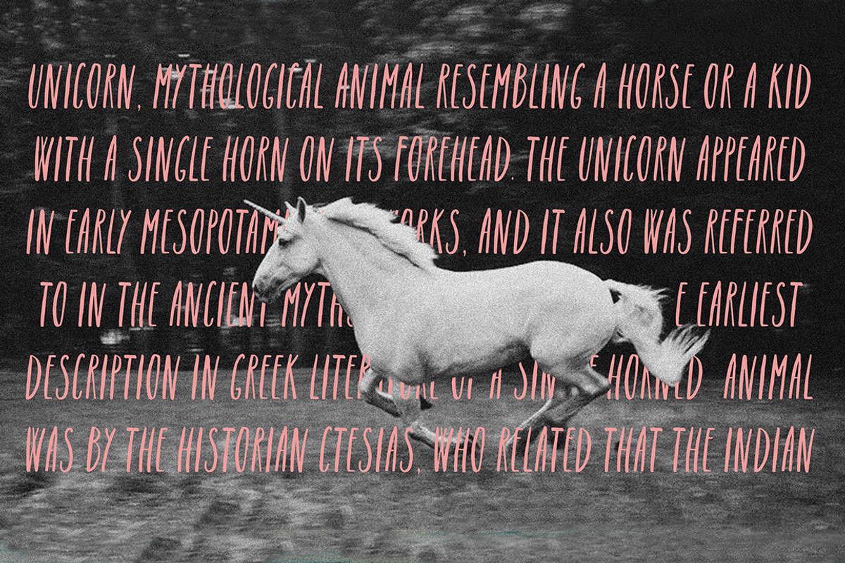 Unicorn font. Latin & Cyrillic preview 4