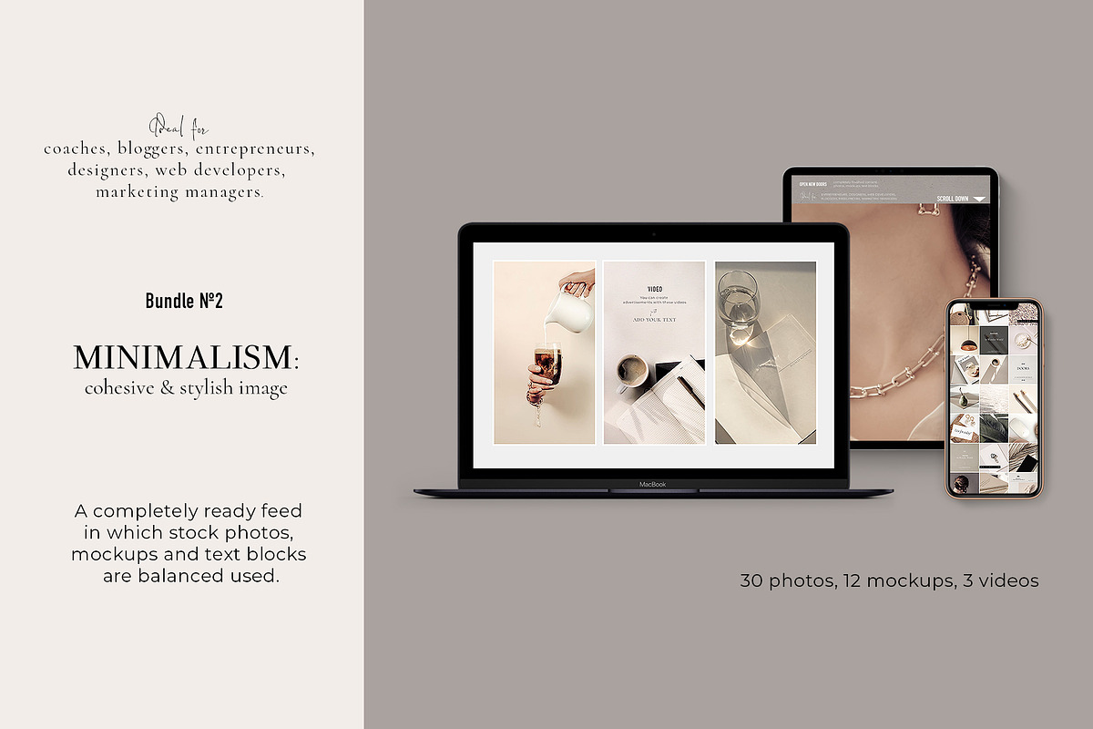 Minimalism. Feed №2., a Social Media Template by OntheMoon (Photo 1 of 10)