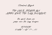 Handlatter Little Font, a Script Font by ponuppo (Thumbnail 3 of 3)