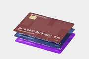 Realistic Credit Card Mockup, an Advertising Mockup by Unerispace (Thumbnail 2 of 5)