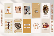 Boho Instagram Story Templates Canva, a Social Media Template by Boltik Studio (Thumbnail 4 of 8)