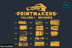 Vol.2 Printmakers Brushes